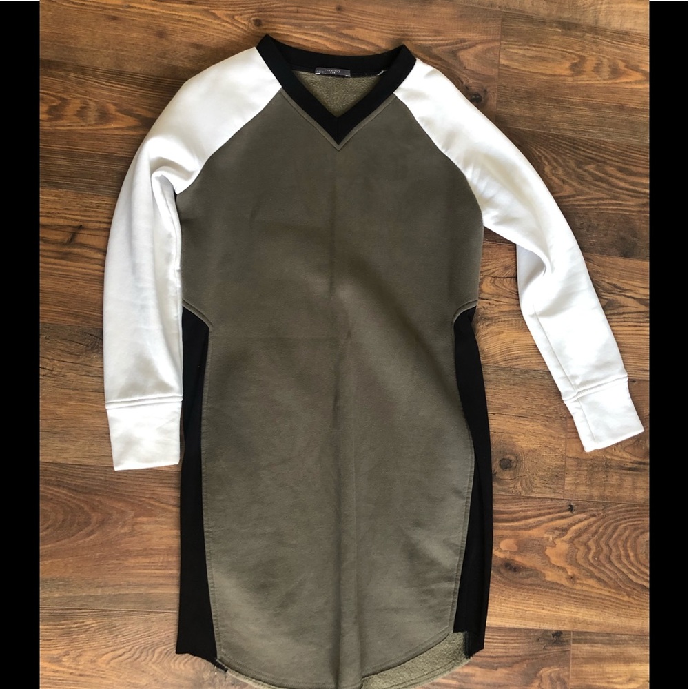 Imanimo maternity colour block dress size small - fits larger IMO